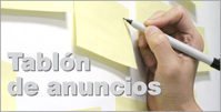 tablón de anuncios