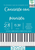 Concierto Abril Pilar Bayona