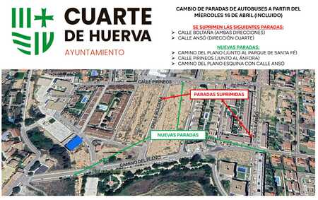 Nuevas Paradas Línea 410 410 B
