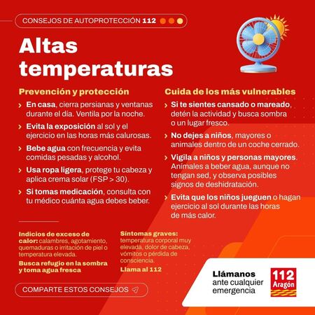 AutoprotecciÓn Calor 112