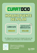 Cartel Cuartocio Puente Del Pilar