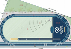 Recreacion De La Nueva Pista De Atletismo Para Cuarte De Huerva.R D.651 439 8448